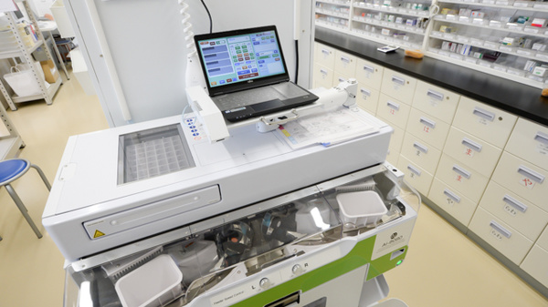 たんぽぽ薬局　高蔵寺店の調剤器具