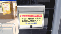 かるがも薬局　なぎつじ店の処方箋ポスト