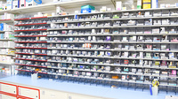 コスモス調剤薬局　パニエ六甲店の薬棚