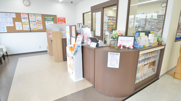 新生堂薬局　尾ノ上店の受付/カウンター