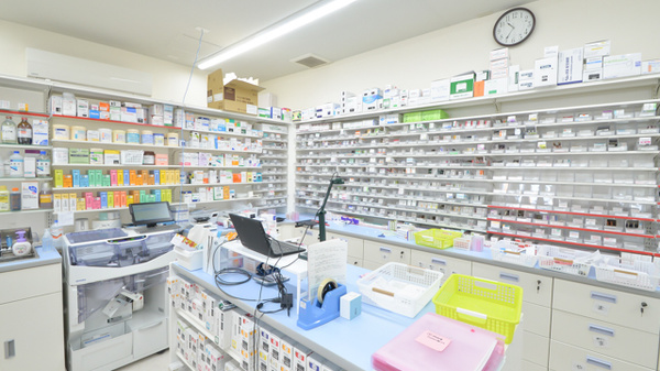 新生堂薬局　尾ノ上店の調剤室