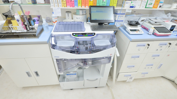 新生堂薬局　尾ノ上店の調剤器具