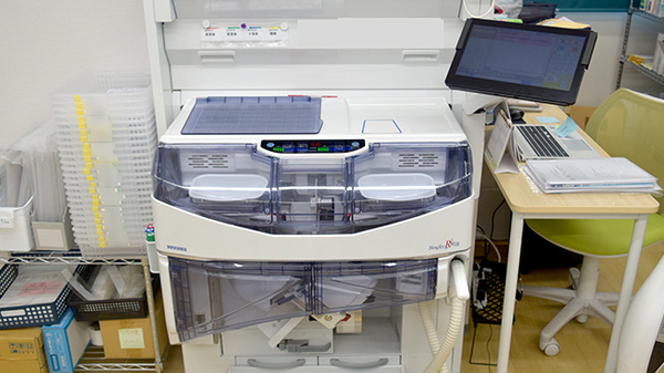 阪神調剤薬局　ゆのもと駅前店の調剤器具