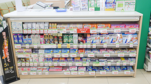 スギ薬局　寺横店の一般医薬品