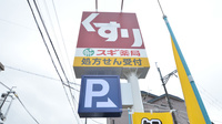 スギ薬局　御陵店の看板