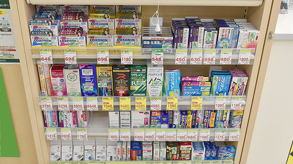 スギ薬局　練馬早宮店の一般医薬品