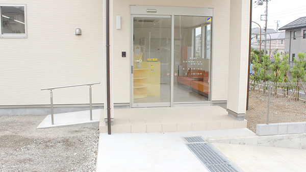 ゆず薬局の入口