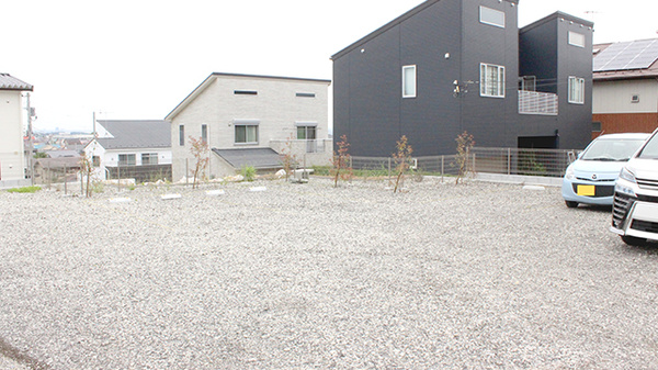 ゆず薬局の駐車場