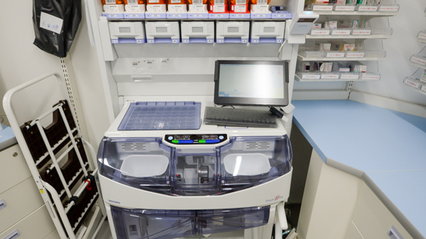 ウェルネス調剤薬局医大北店の調剤器具