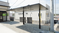 げんき野薬局の駐輪場