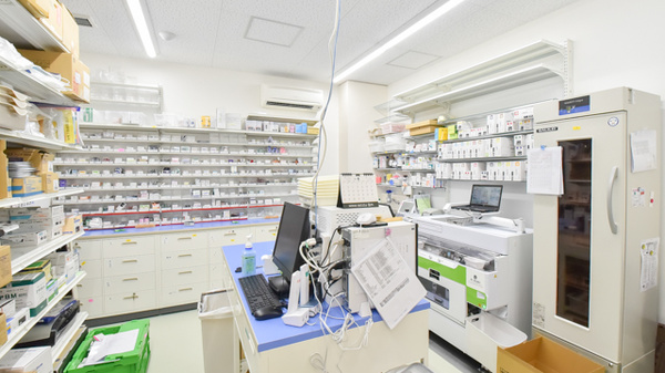 大賀薬局　地行店の調剤室