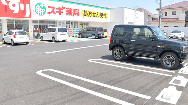 スギ薬局　町田金森東店の駐車場
