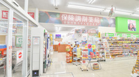調剤薬局ツルハドラッグ盛岡大館町店の入口