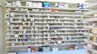 ウェルネス薬局　北本町店の薬棚