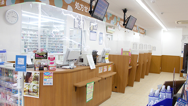 薬局くすりの福太郎　篠崎店の受付/カウンター