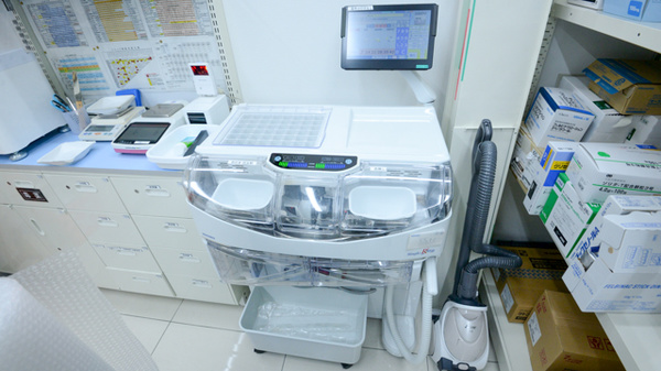 調剤薬局ツルハドラッグ又穂店の調剤器具