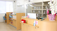 そらいろ調剤薬局　間々田店の受付/カウンター