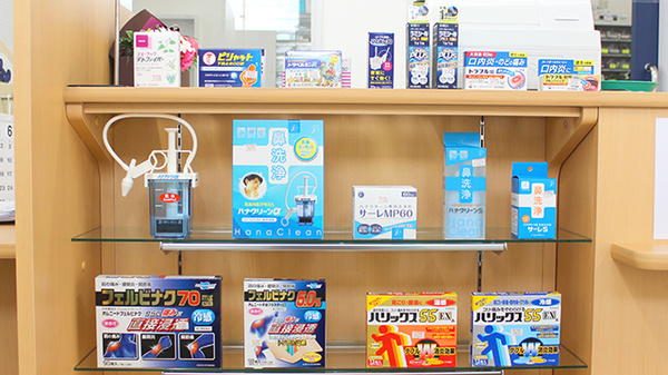 そらいろ調剤薬局　間々田店の一般医薬品