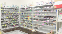 そらいろ調剤薬局　間々田店の薬棚