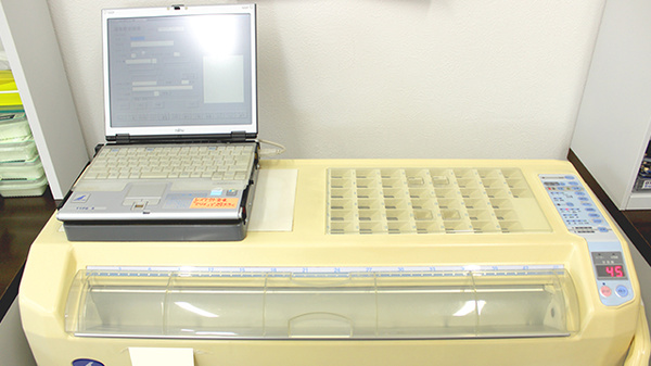 そらいろ調剤薬局　間々田店の調剤器具