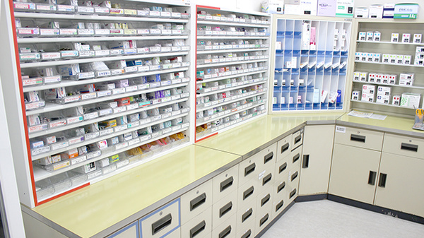 プロテア薬局たいとみ店の調剤室