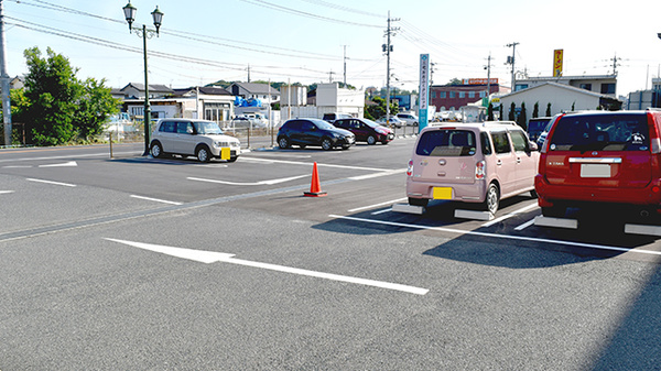 エスマイル薬局　おおふく店の駐車場