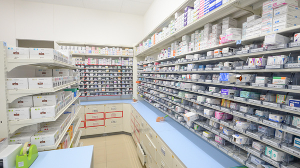 スギ薬局　金沢大手町店の調剤室