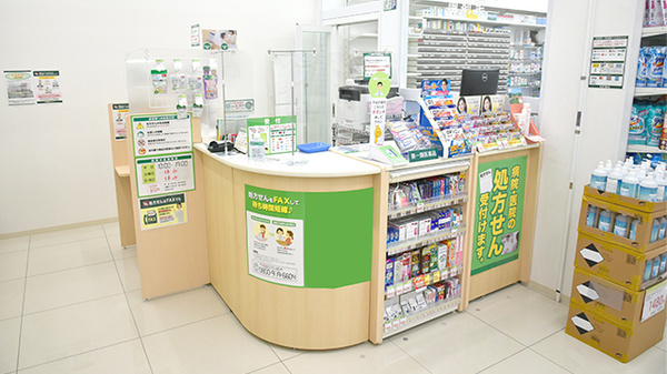 スギ薬局　フジモール吹上店の受付/カウンター
