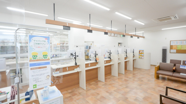 たんぽぽ薬局南生協病院店の受付/カウンター