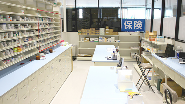 サツドラ薬局　北８条店の調剤室