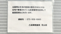 乙訓調剤薬局　花山店の在宅対応