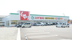 スギ薬局　下冨居店の外観