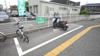 ドラッグセイムス高知福井薬局の駐輪場