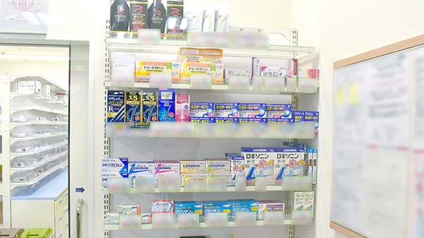 ココカラファイン薬局　セルバテラス店の一般医薬品