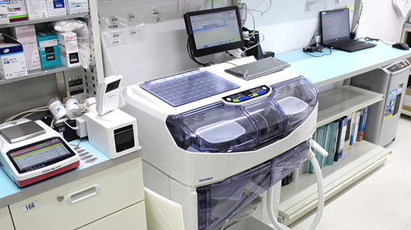 調剤薬局ツルハドラッグ宮城色麻店の調剤器具