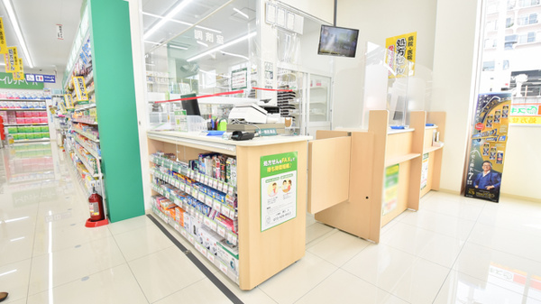 スギ薬局　菱江店の受付/カウンター
