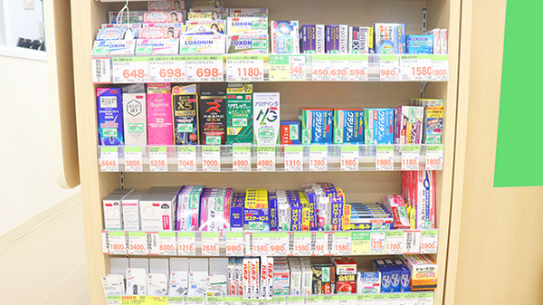 スギ薬局　矢口渡店の一般医薬品