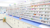 スギ薬局　矢口渡店の薬棚