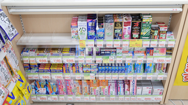 スギ薬局　千本三条店の一般医薬品