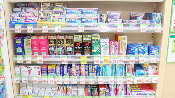スギ薬局　船橋駅南店の一般医薬品