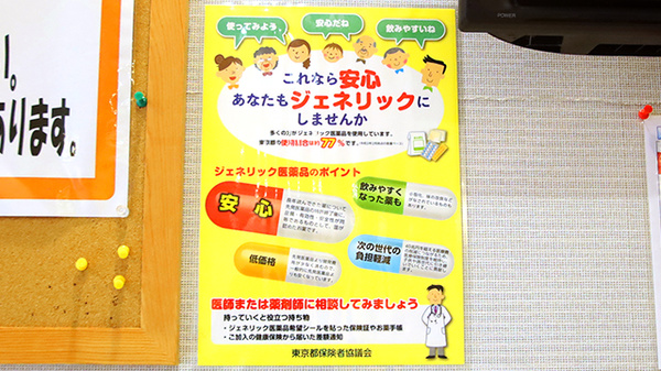 サエラ薬局 大森店のジェネリック対応