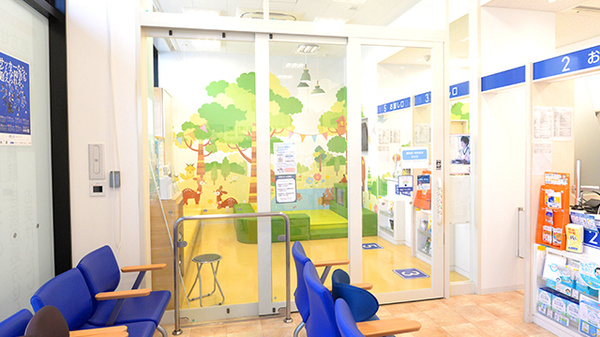 クオール薬局　シティテラスモール金町店のキッズ用設備