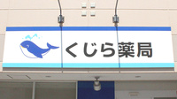 くじら薬局の看板