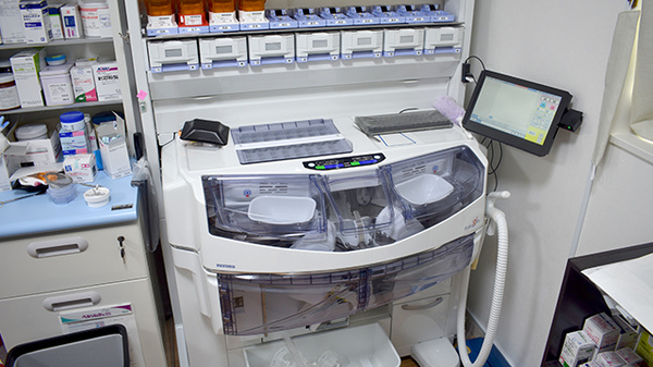 あさひ調剤薬局の調剤器具