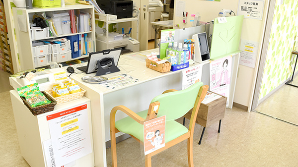 どりむ薬局の受付/カウンター