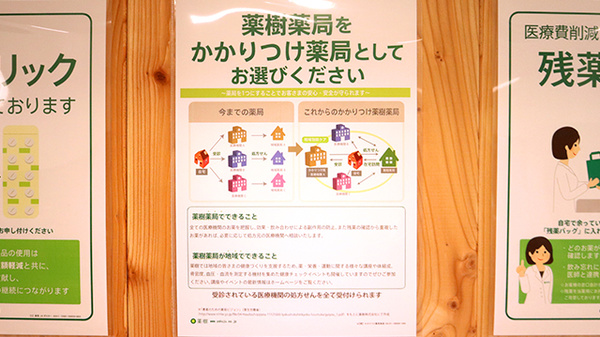 薬樹薬局　北池袋のかかりつけ薬局対応