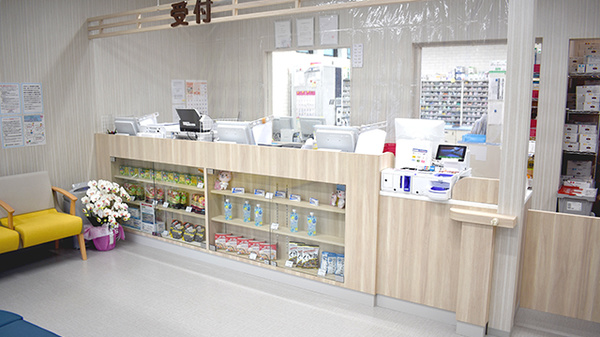 阪神調剤薬局　湘南藤沢店の受付/カウンター