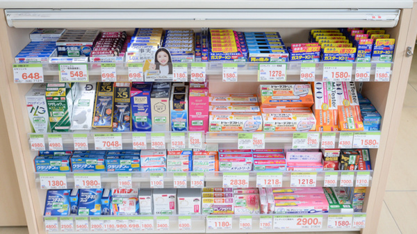 スギ薬局　敦賀病院前店の一般医薬品