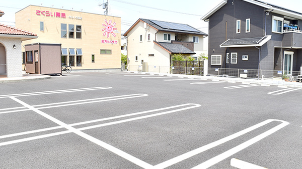 さくらい薬局　みらいの森店の駐車場