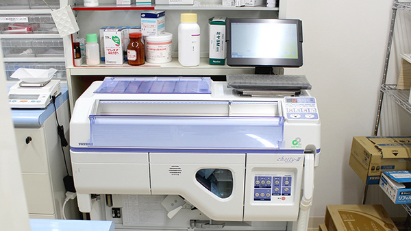 あまいろ薬局の調剤器具